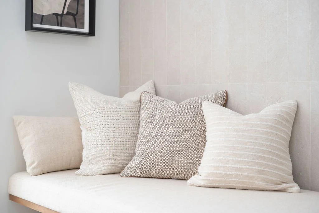Blossom Valley Suite Retreat bedroom suite vignette in Blossom Valley, California by Madelene Ross Design Studio