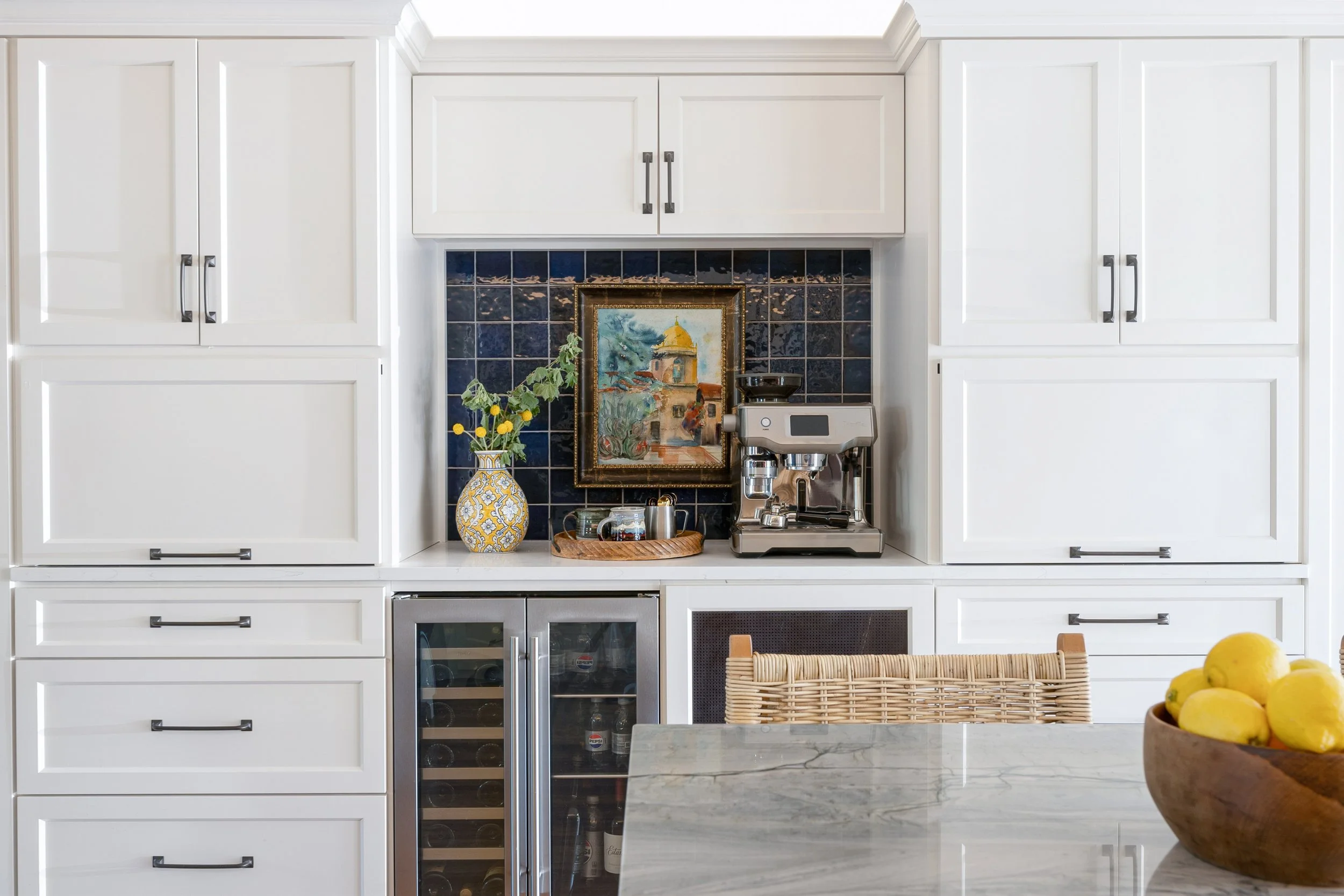 Coronado Palm interior view in Coronado, California by Madelene Ross Design Studio