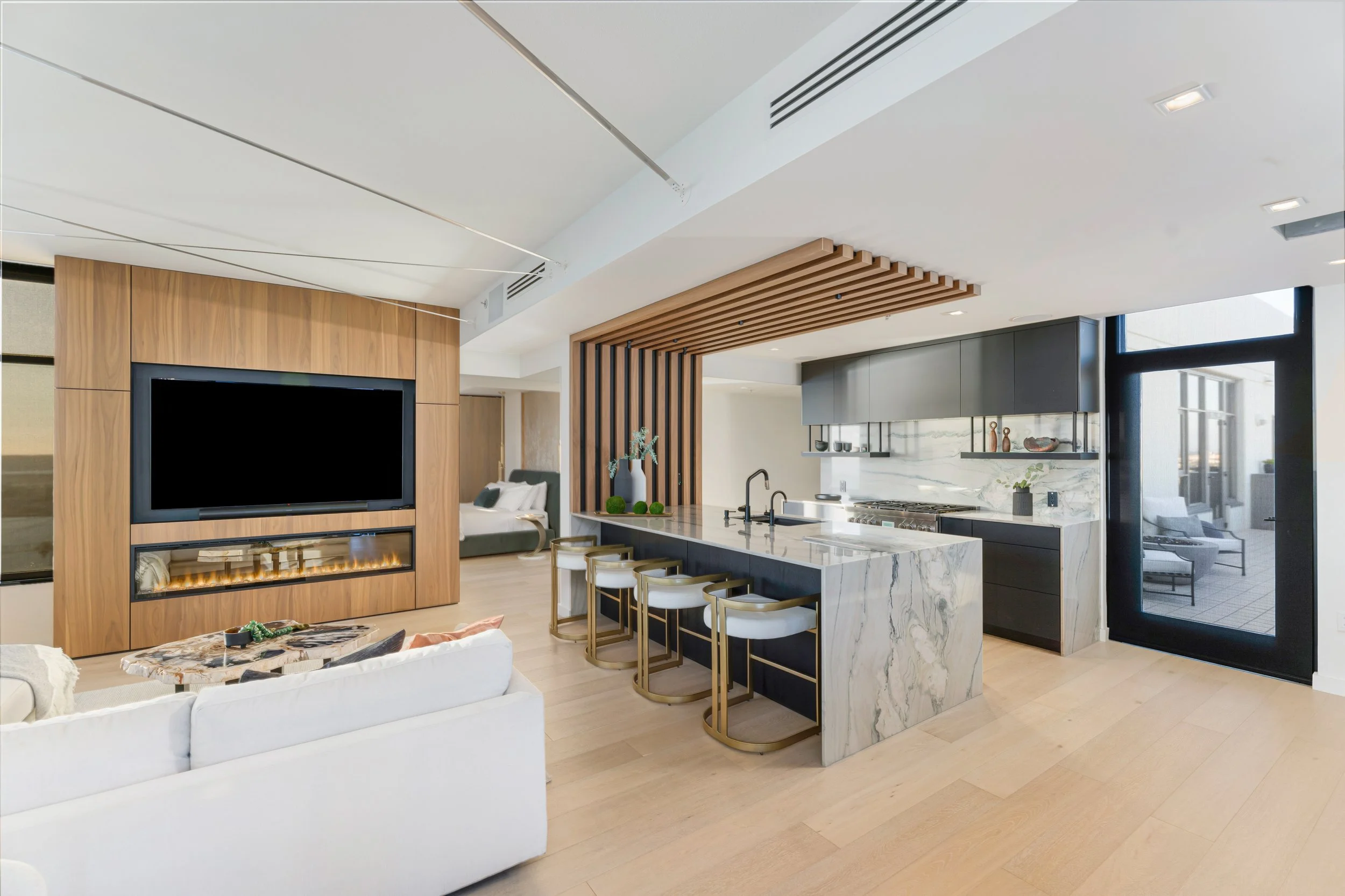 Electra 4303 interior detail in San Diego, California by Madelene Ross Design Studio