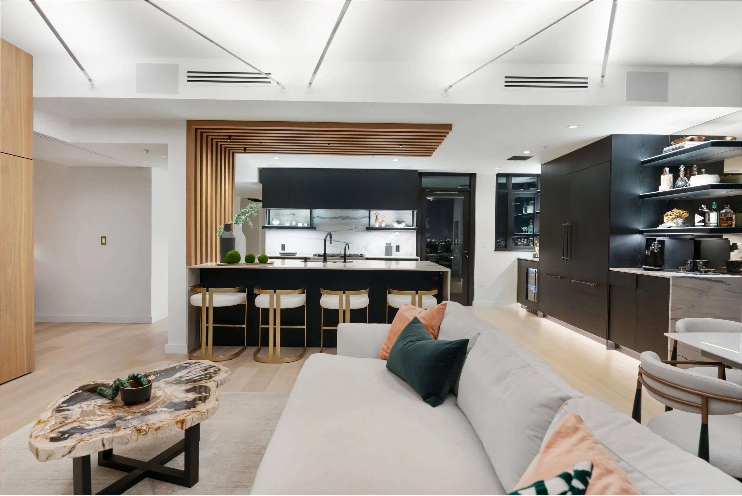 Electra 4303 interior in San Diego, California by Madelene Ross Design Studio