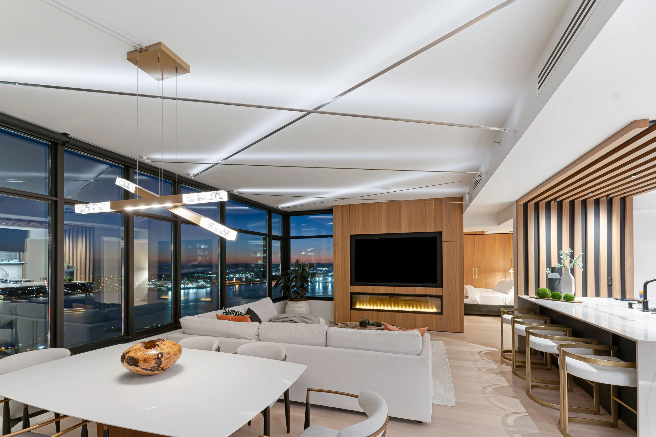 Electra 4303 interior detail in San Diego, California by Madelene Ross Design Studio