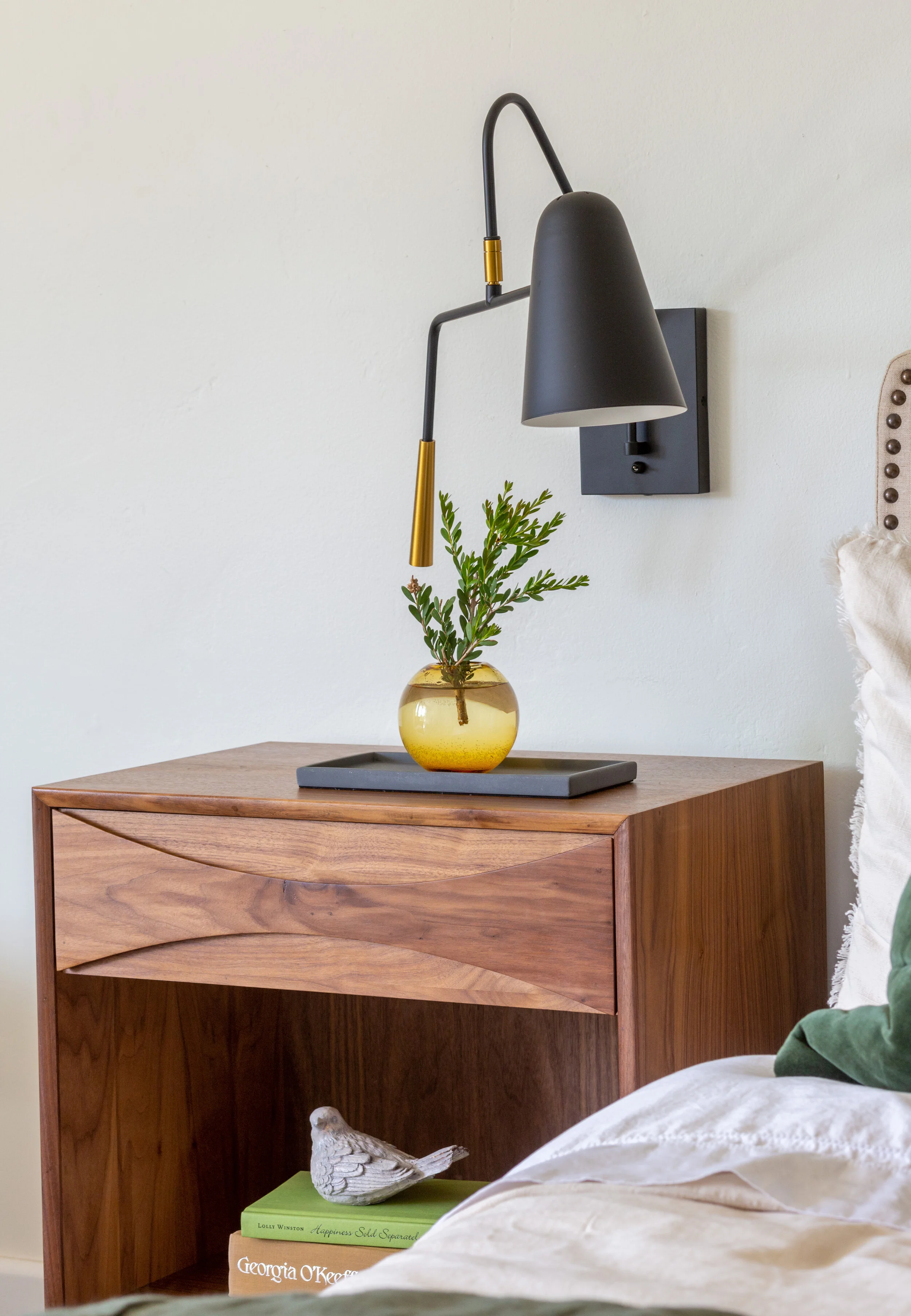 Estates Way Master Suite bedroom suite in San Diego, California by Madelene Ross Design Studio