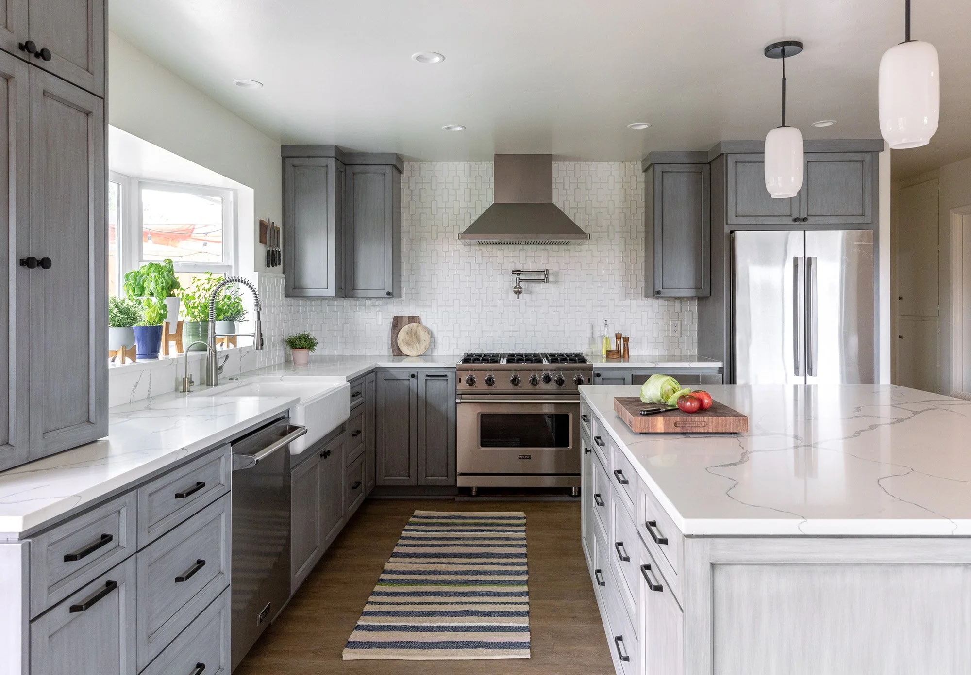Gaylord kitchen detail in San Diego, California by Madelene Ross Design Studio