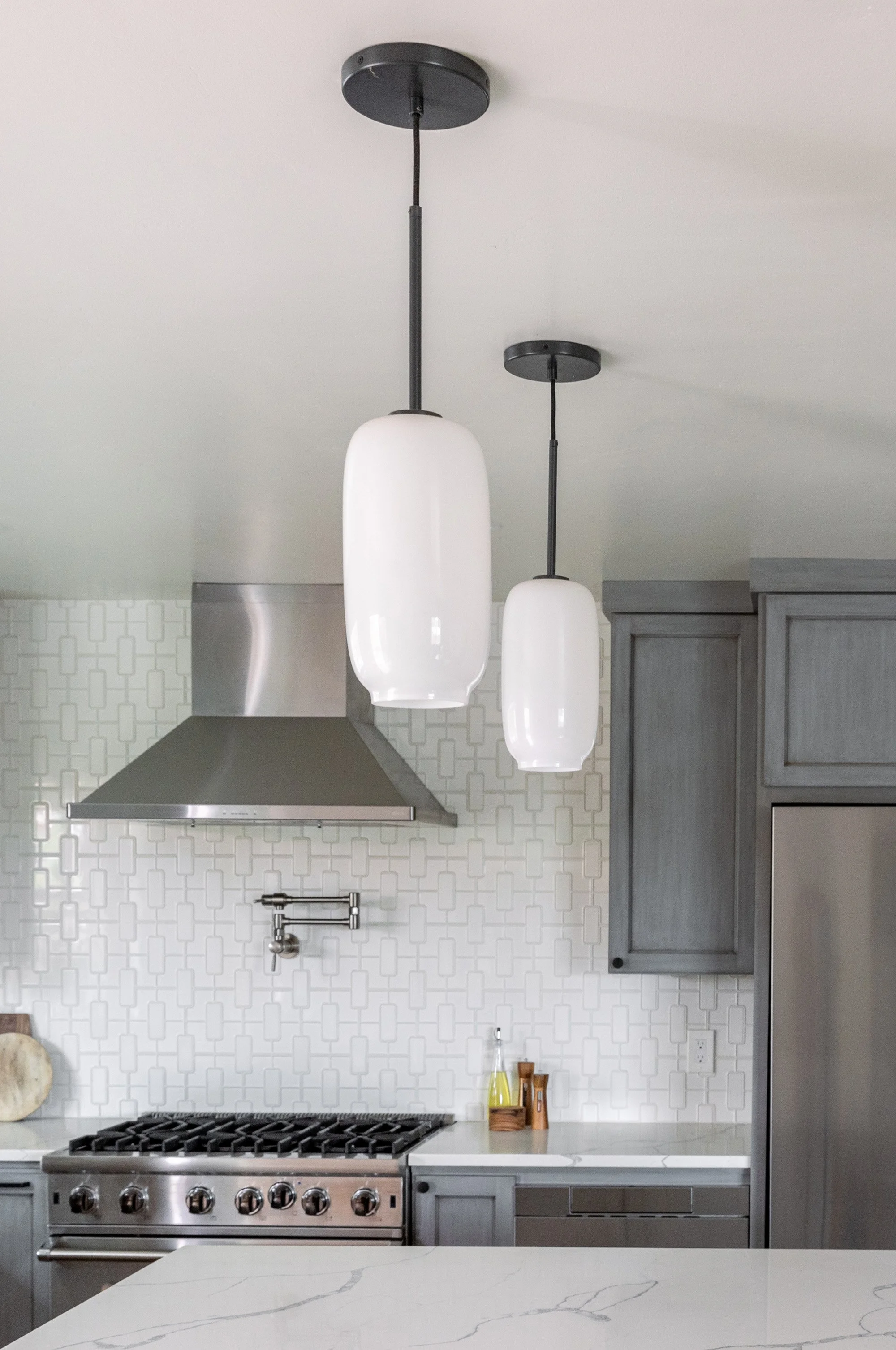 Gaylord kitchen view in San Diego, California by Madelene Ross Design Studio