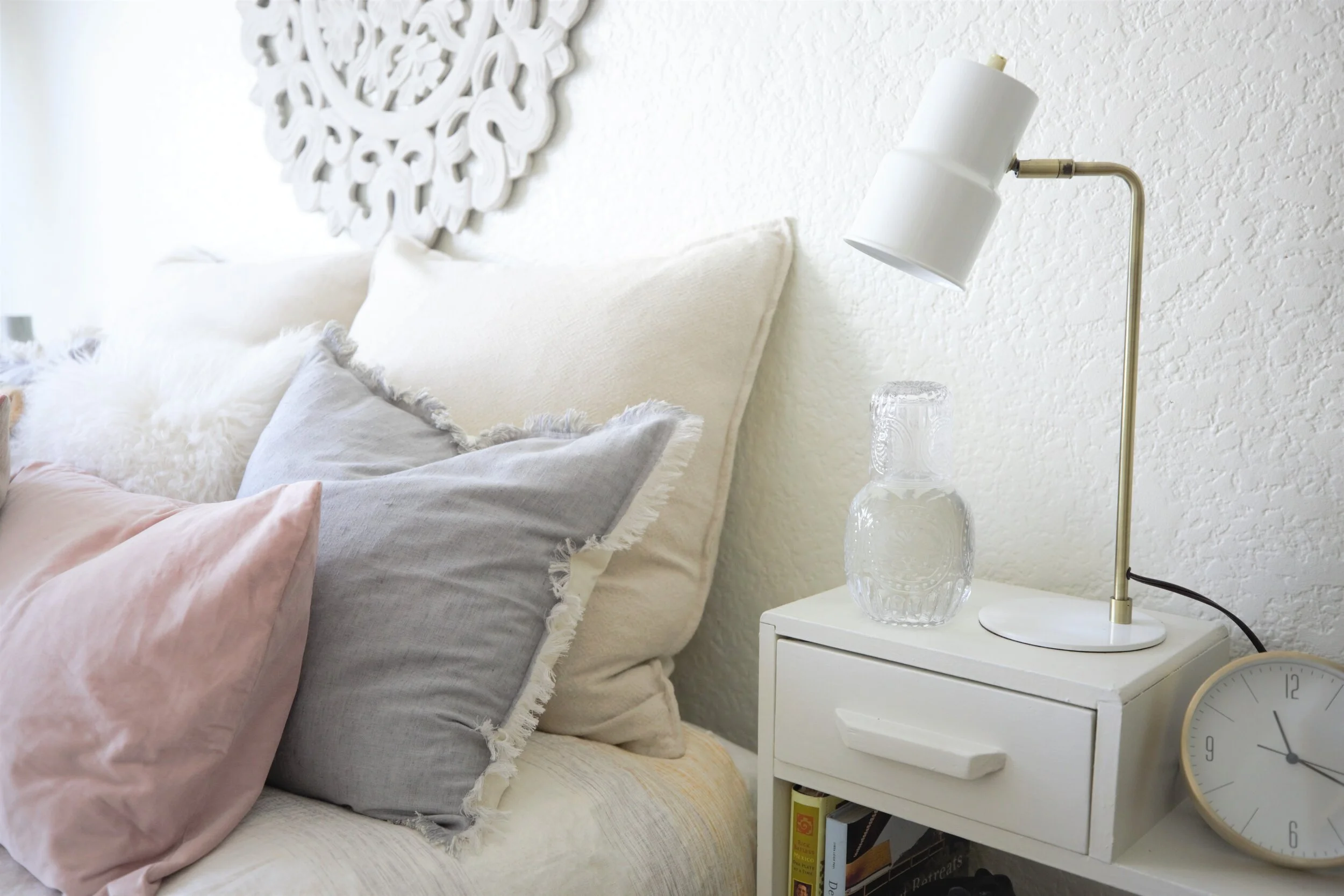 Guestroom Refresh bedroom suite view in San Diego, California by Madelene Ross Design Studio