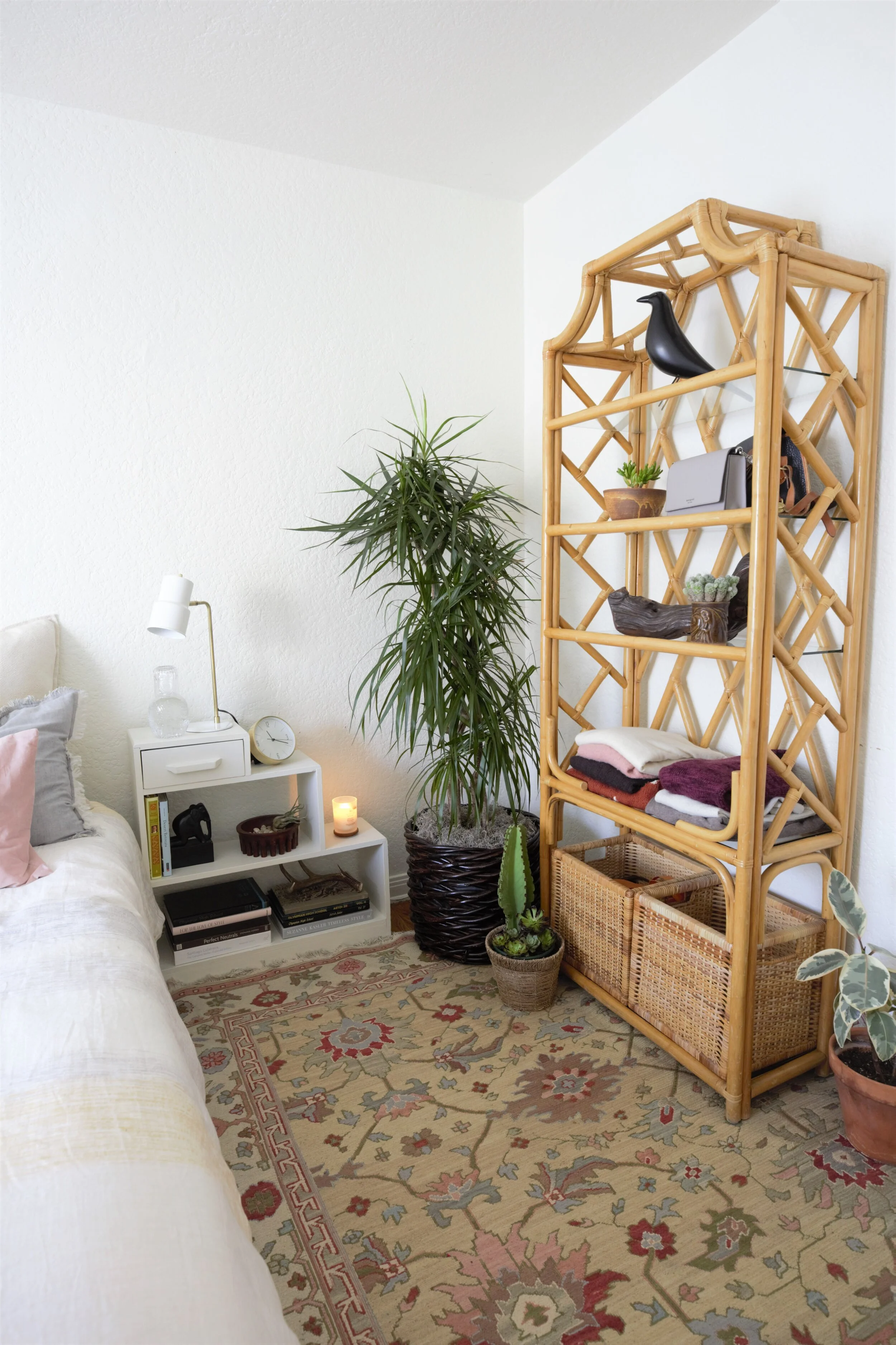 Guestroom Refresh bedroom suite view in San Diego, California by Madelene Ross Design Studio