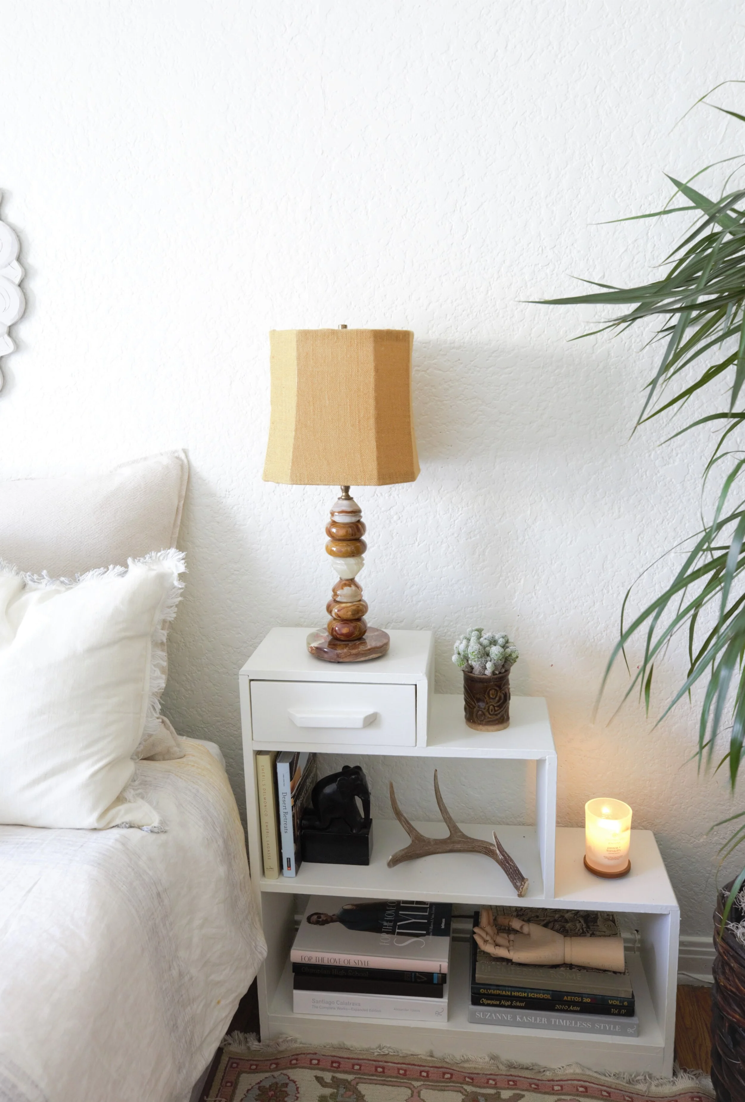 Guestroom Refresh bedroom suite detail in San Diego, California by Madelene Ross Design Studio