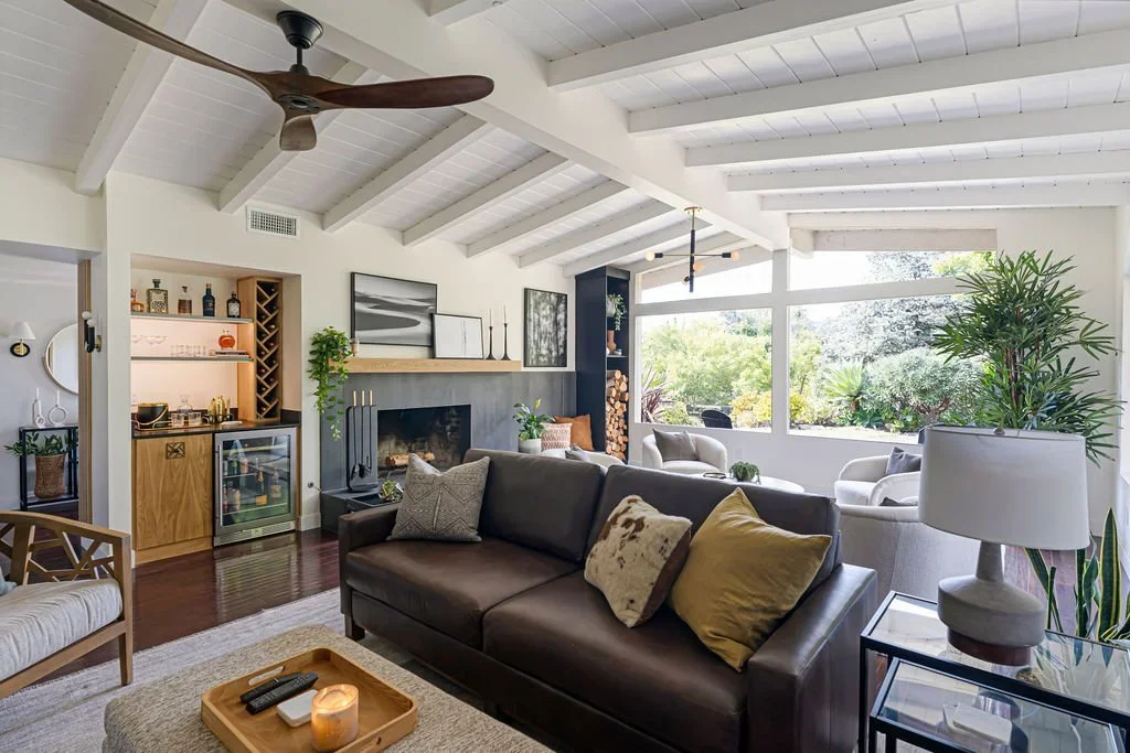Meadowcreek interior view in San Diego, California by Madelene Ross Design Studio