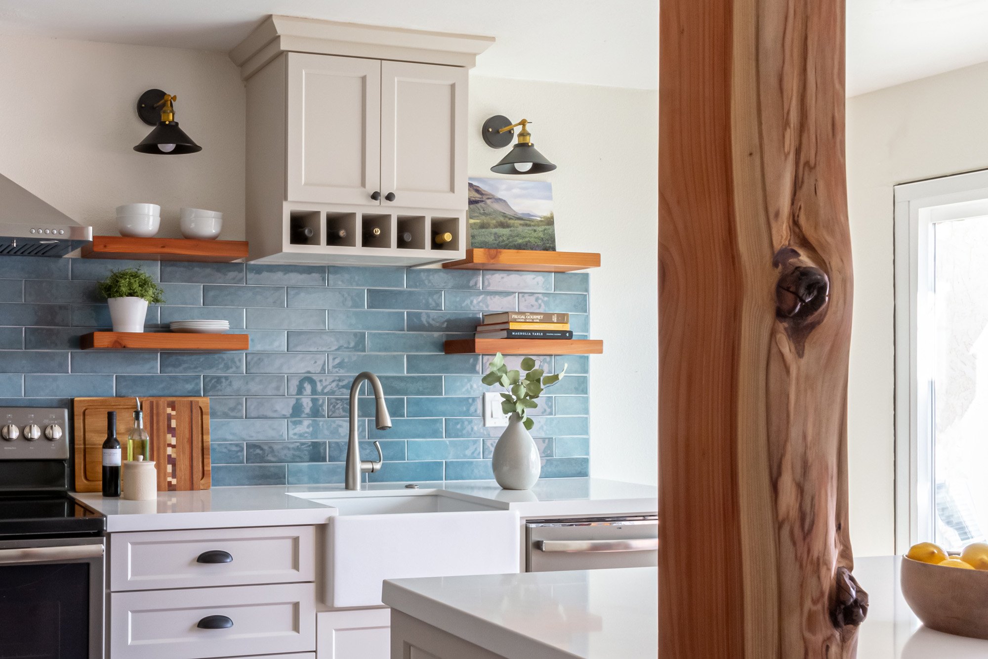 Mentone 307 kitchen in Coronado, California by Madelene Ross Design Studio