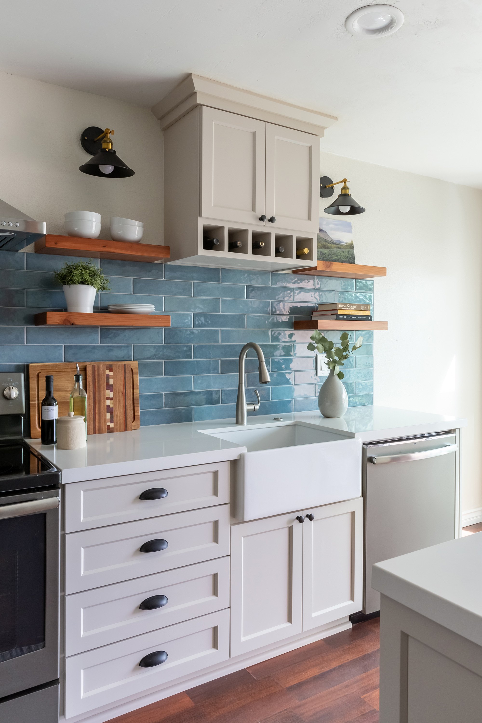 Mentone 307 kitchen in Coronado, California by Madelene Ross Design Studio