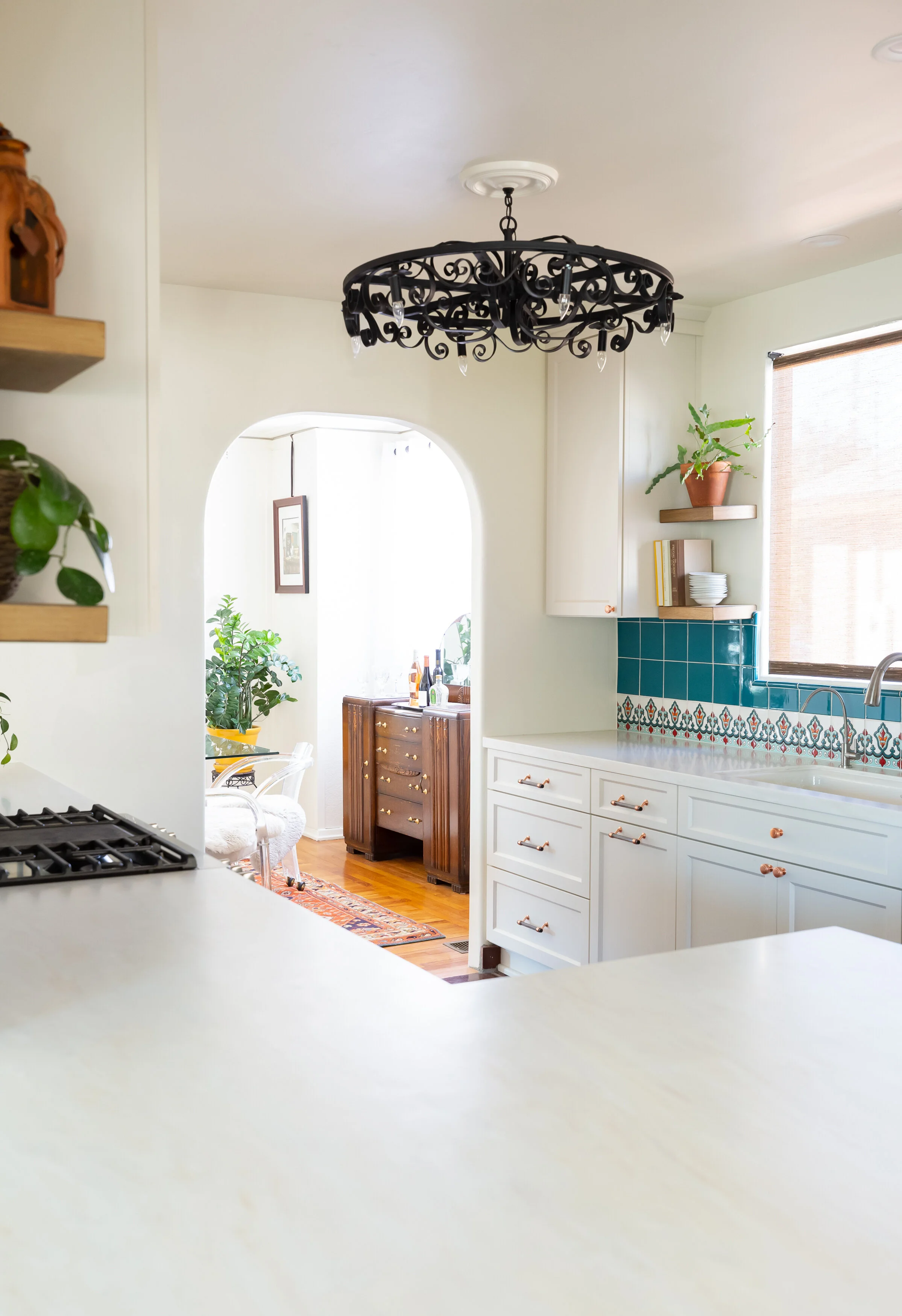 Mission Revival Kitchen interior design, San Diego, California