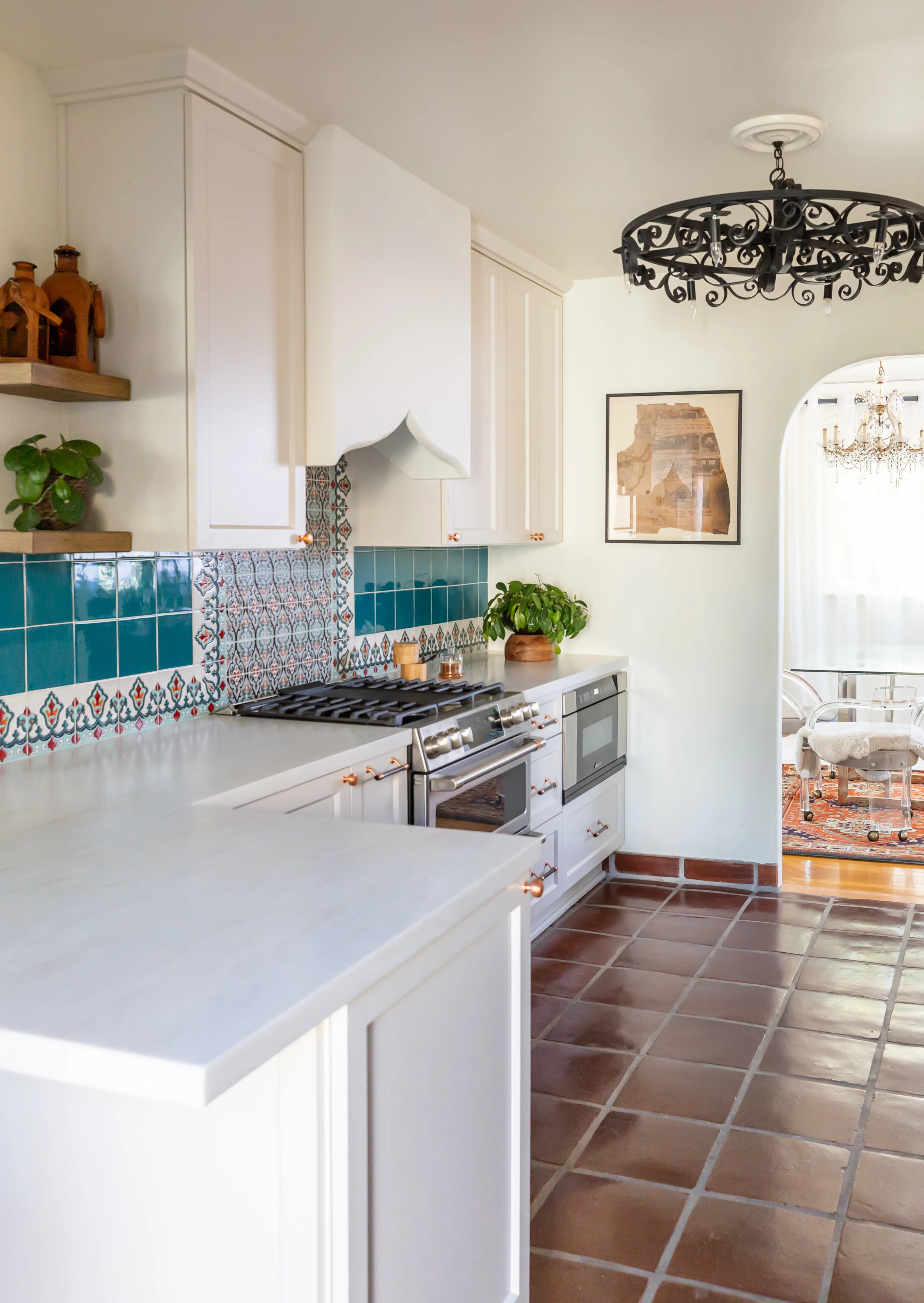 Mission Revival Kitchen kitchen detail in San Diego, California by Madelene Ross Design Studio