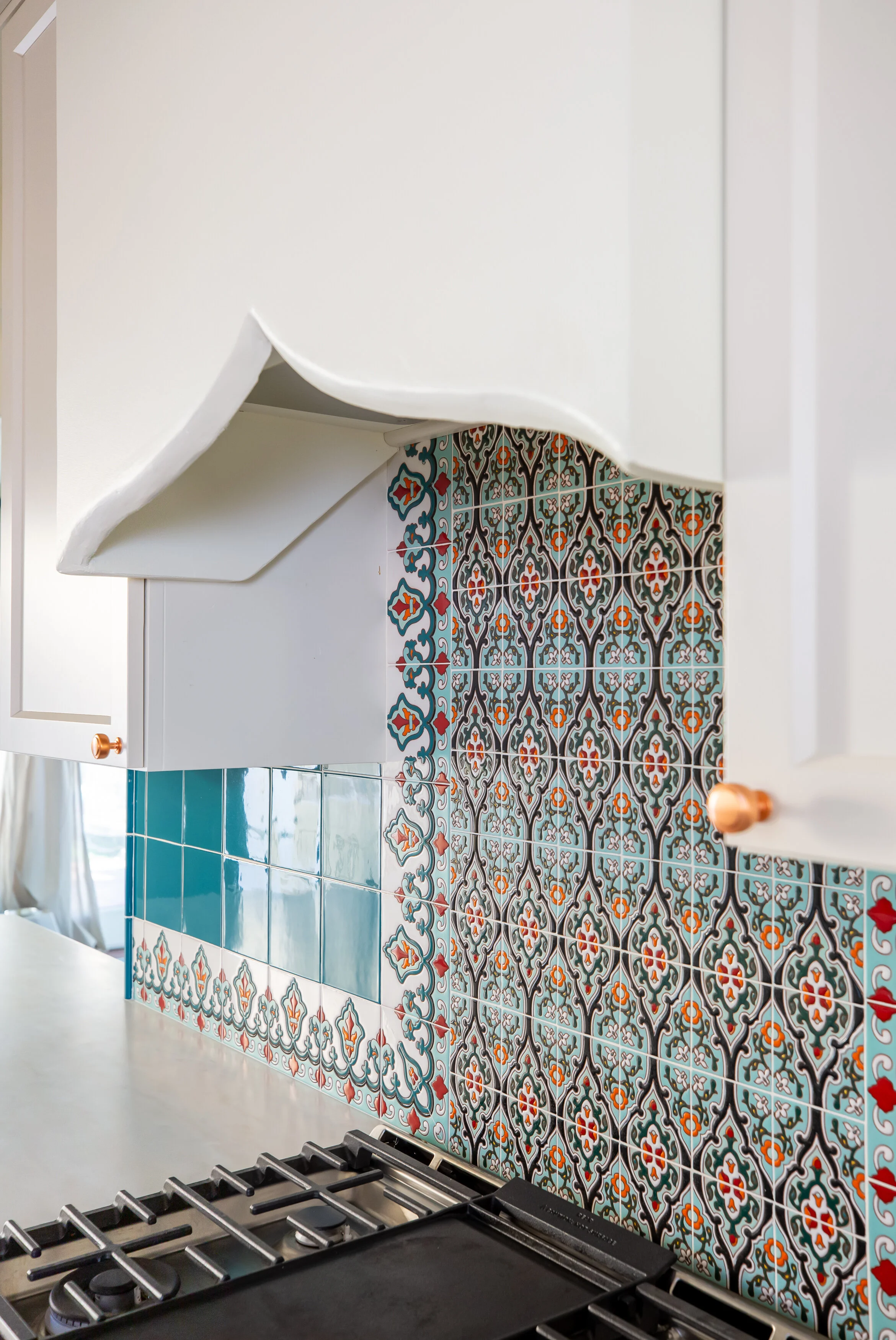 Mission Revival Kitchen kitchen vignette in San Diego, California by Madelene Ross Design Studio