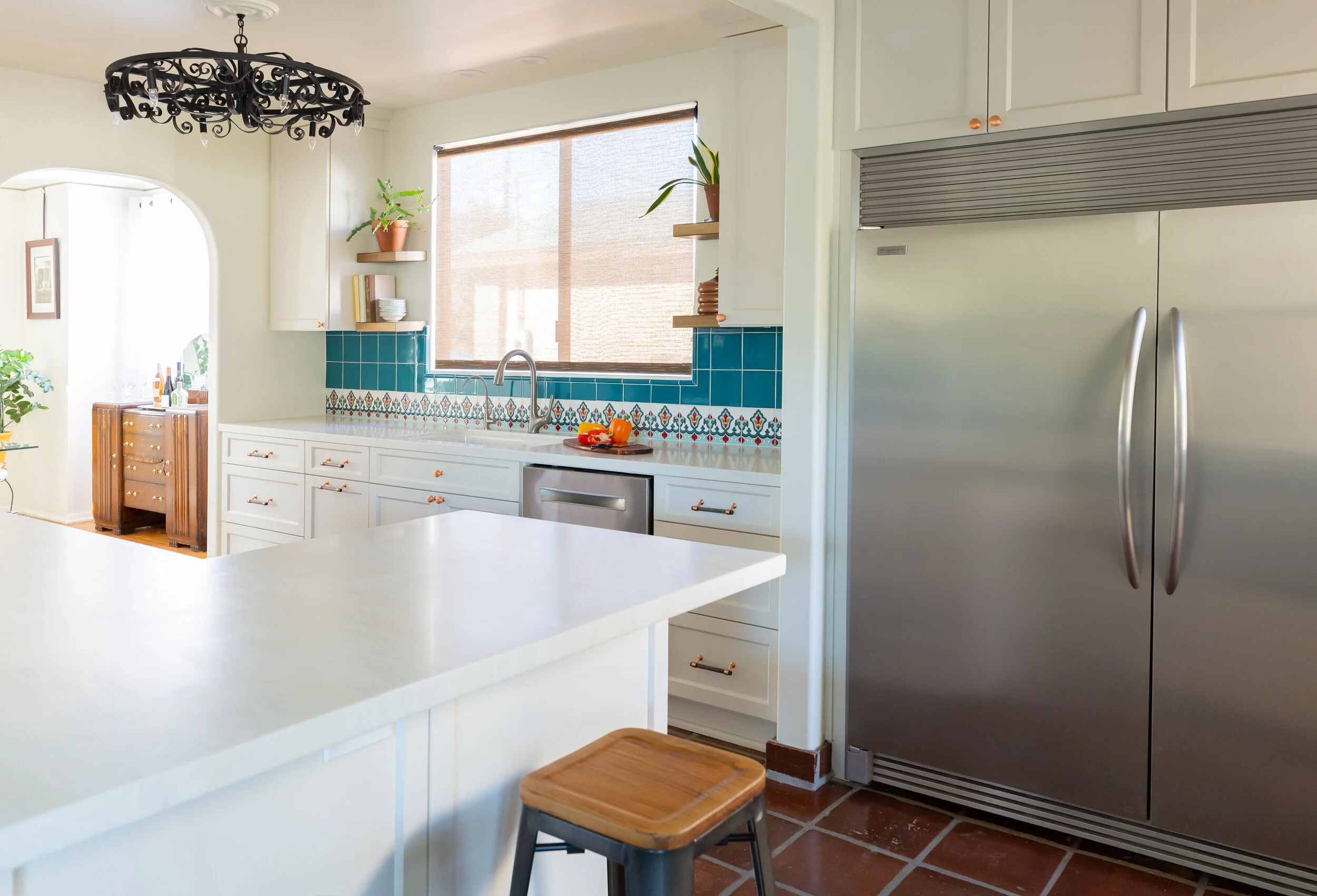 Mission Revival Kitchen kitchen detail in San Diego, California by Madelene Ross Design Studio