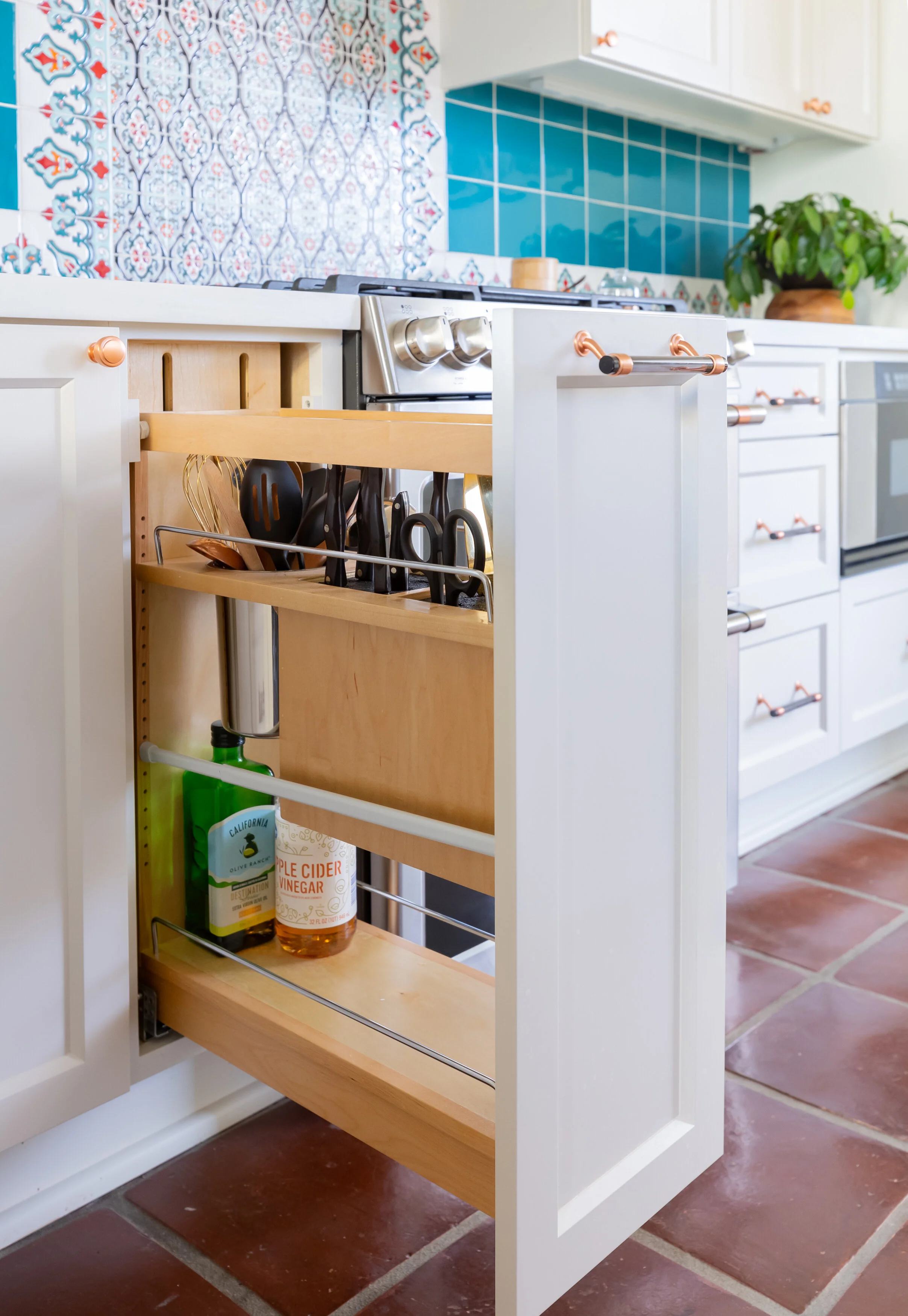 Mission Revival Kitchen kitchen view in San Diego, California by Madelene Ross Design Studio