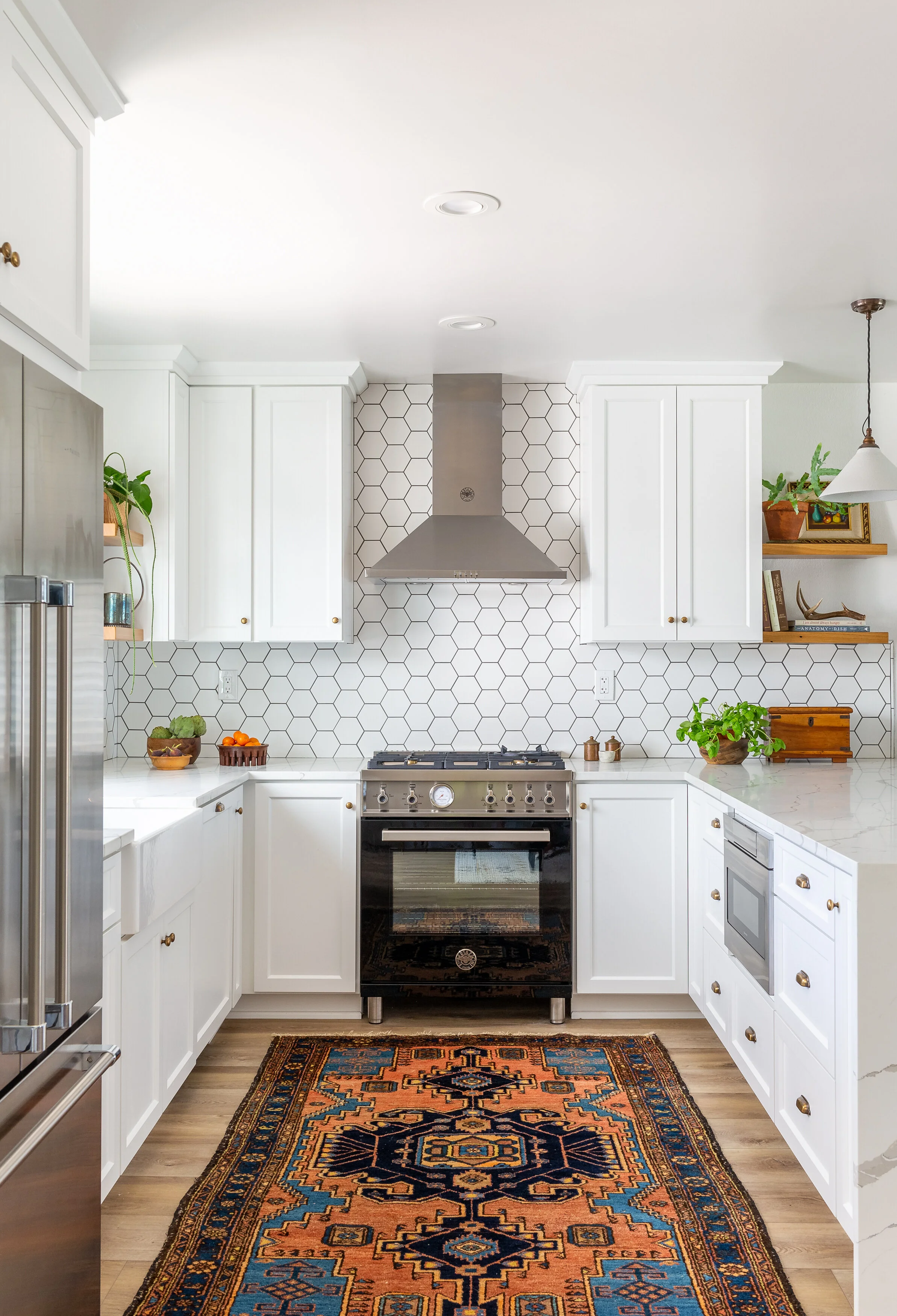 North Point kitchen view in San Diego, California by Madelene Ross Design Studio