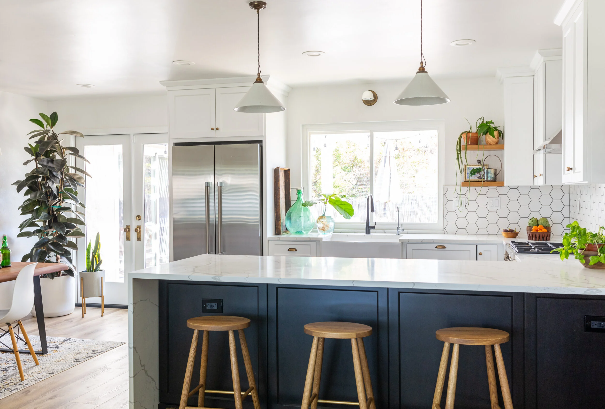 North Point kitchen detail in San Diego, California by Madelene Ross Design Studio