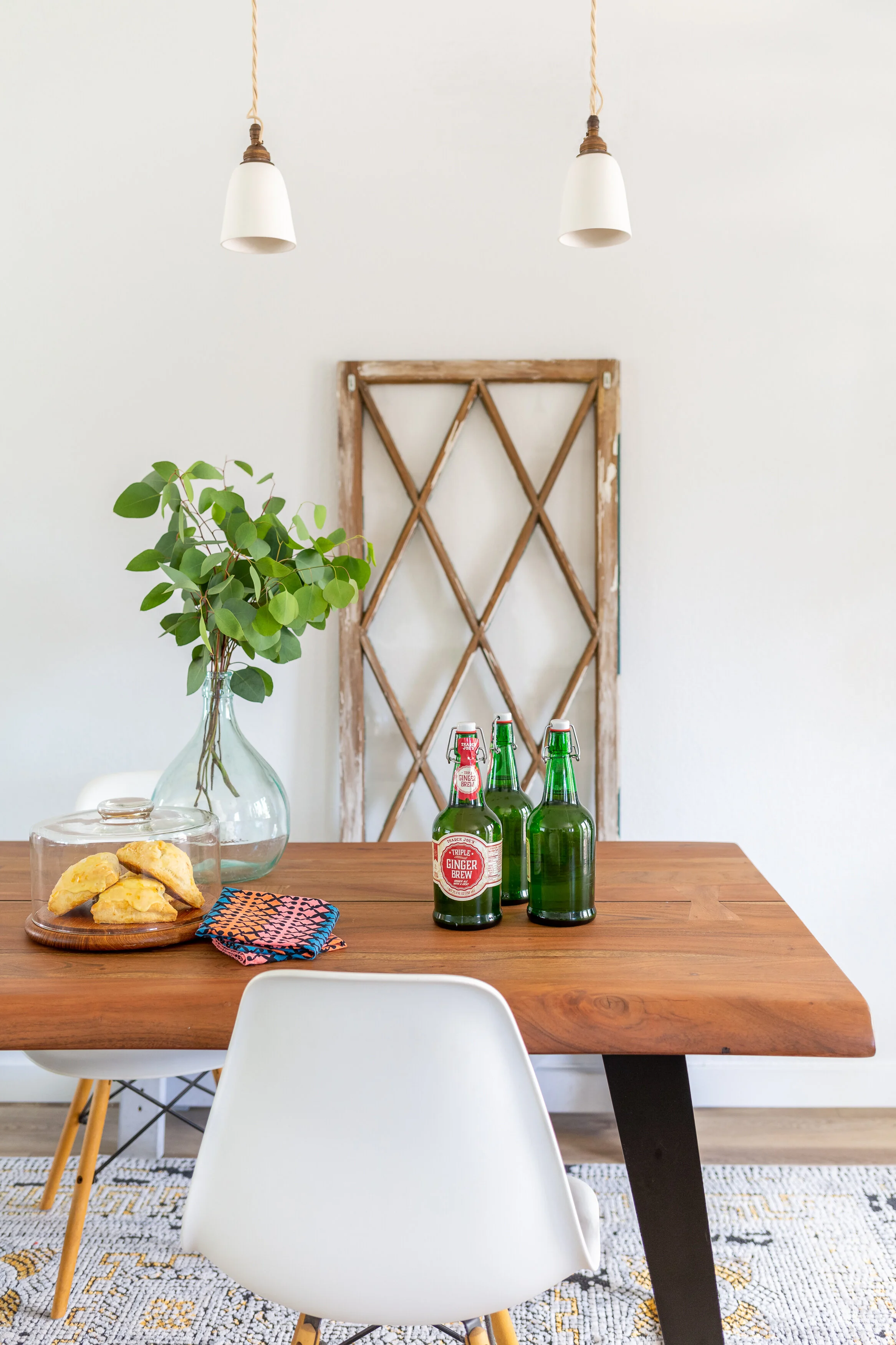 North Point kitchen vignette in San Diego, California by Madelene Ross Design Studio