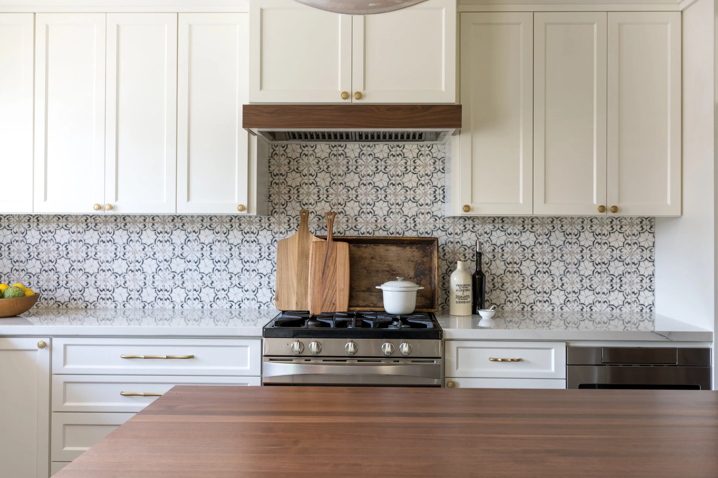 Oceanside Townhouse kitchen in Oceanside, California by Madelene Ross Design Studio