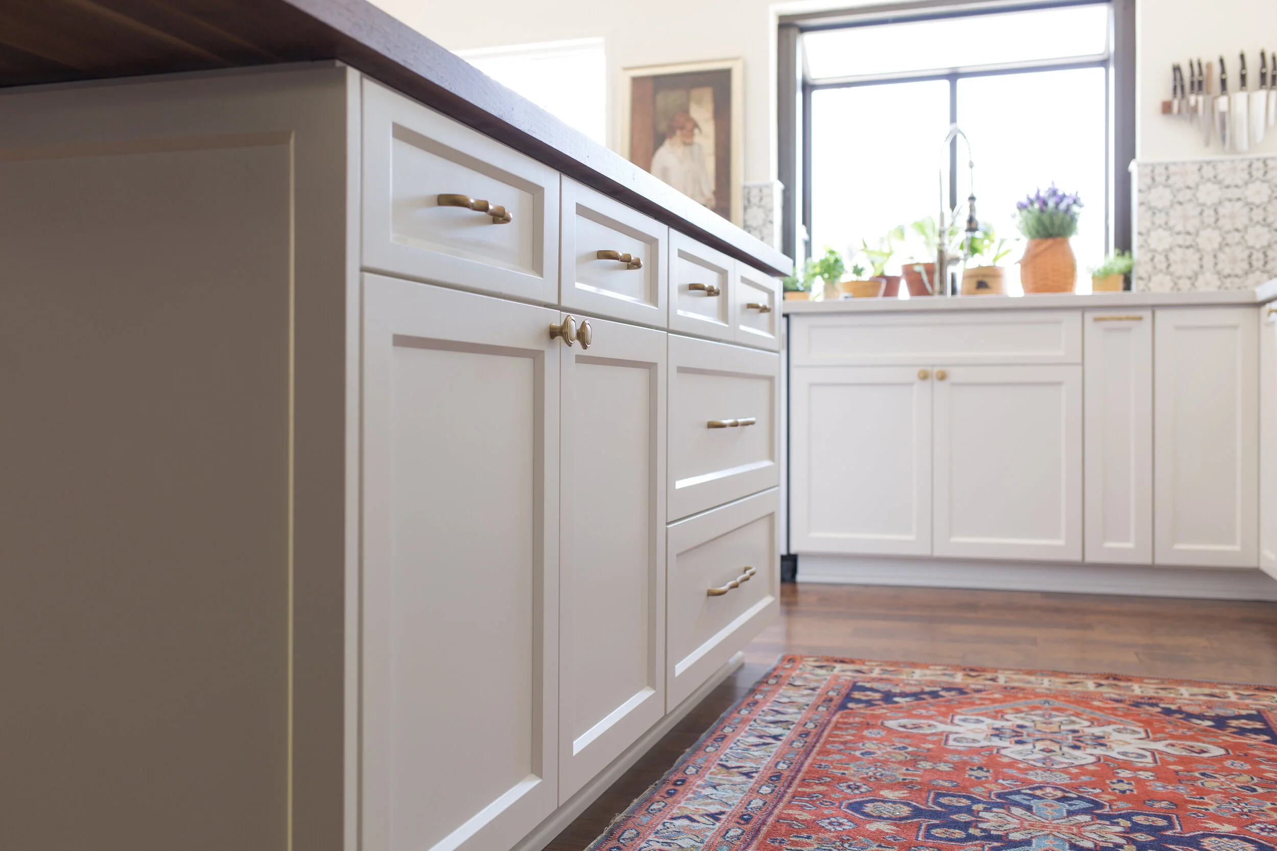 Oceanside Townhouse kitchen detail in Oceanside, California by Madelene Ross Design Studio