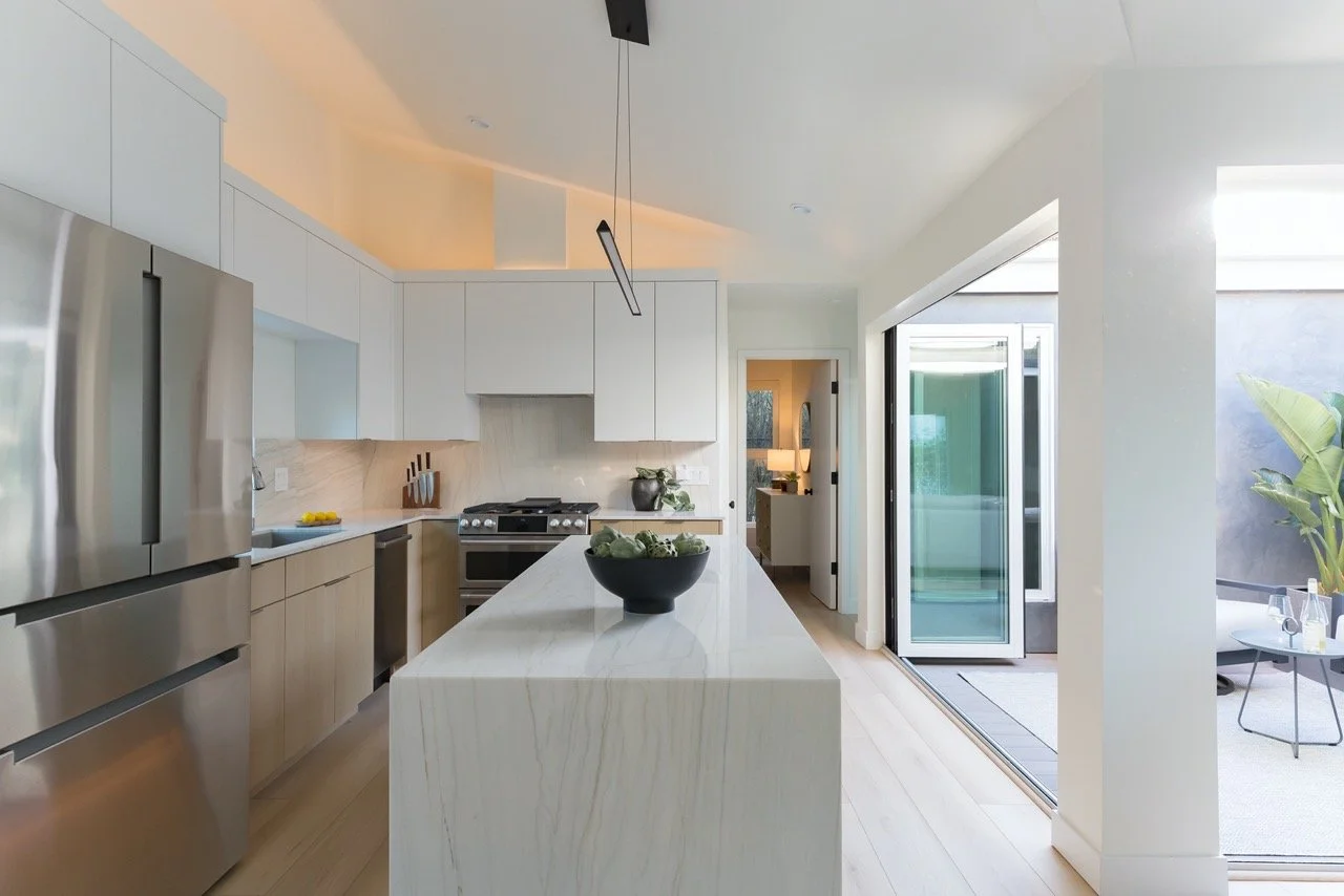 Quebrada kitchen detail in San Diego, California by Madelene Ross Design Studio