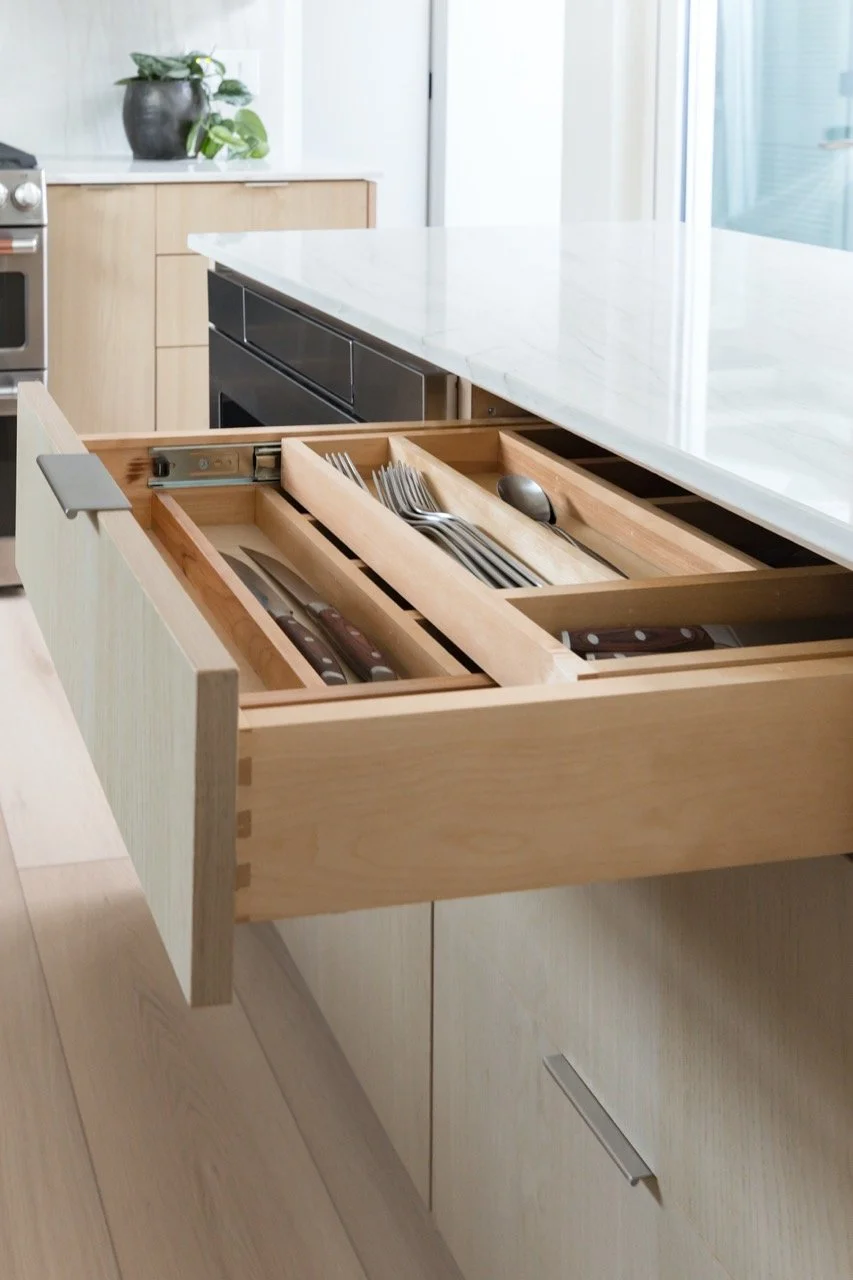 Quebrada kitchen vignette in San Diego, California by Madelene Ross Design Studio