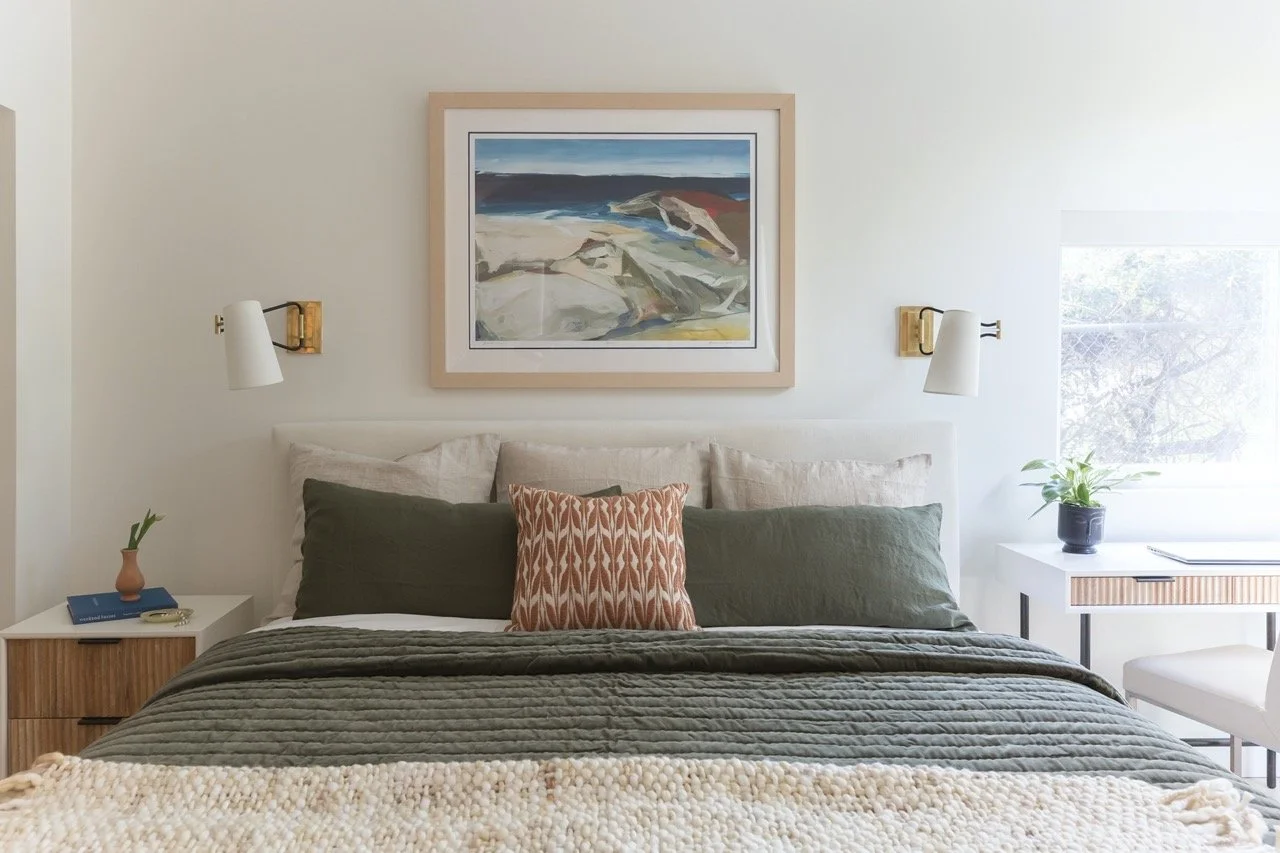 Quebrada kitchen vignette in San Diego, California by Madelene Ross Design Studio