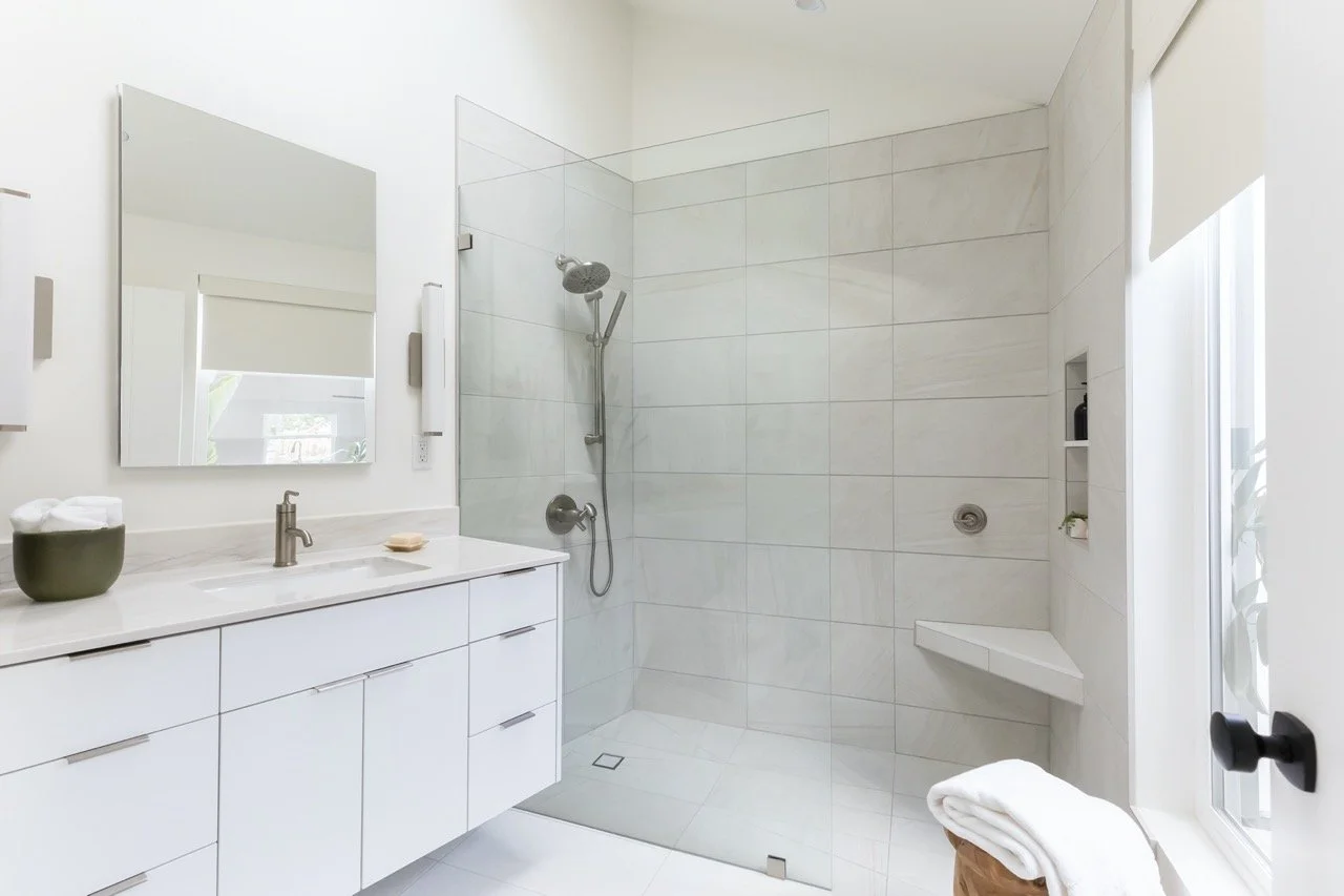 Quebrada kitchen vignette in San Diego, California by Madelene Ross Design Studio