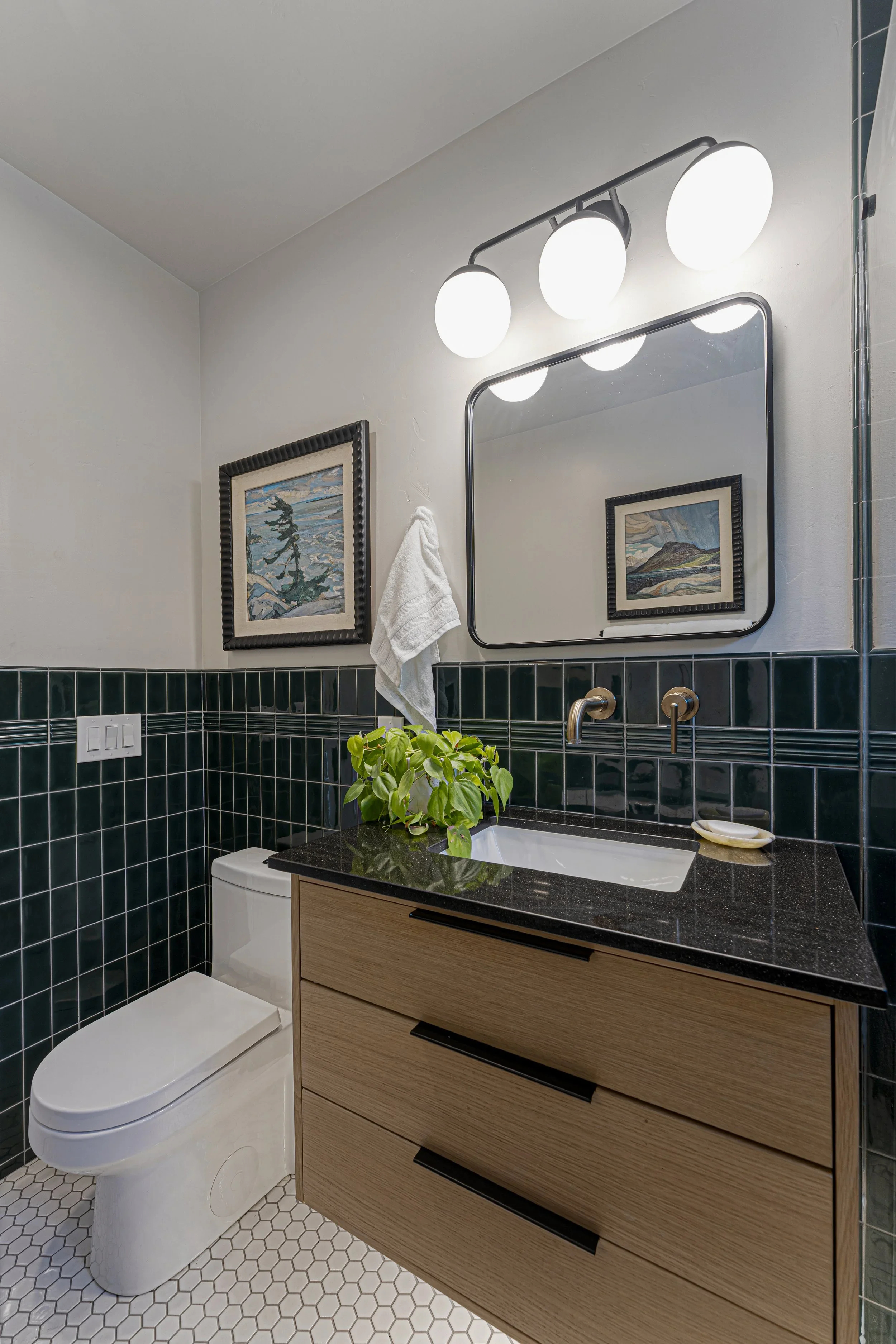 Resmar Road kitchen vignette in San Diego, California by Madelene Ross Design Studio
