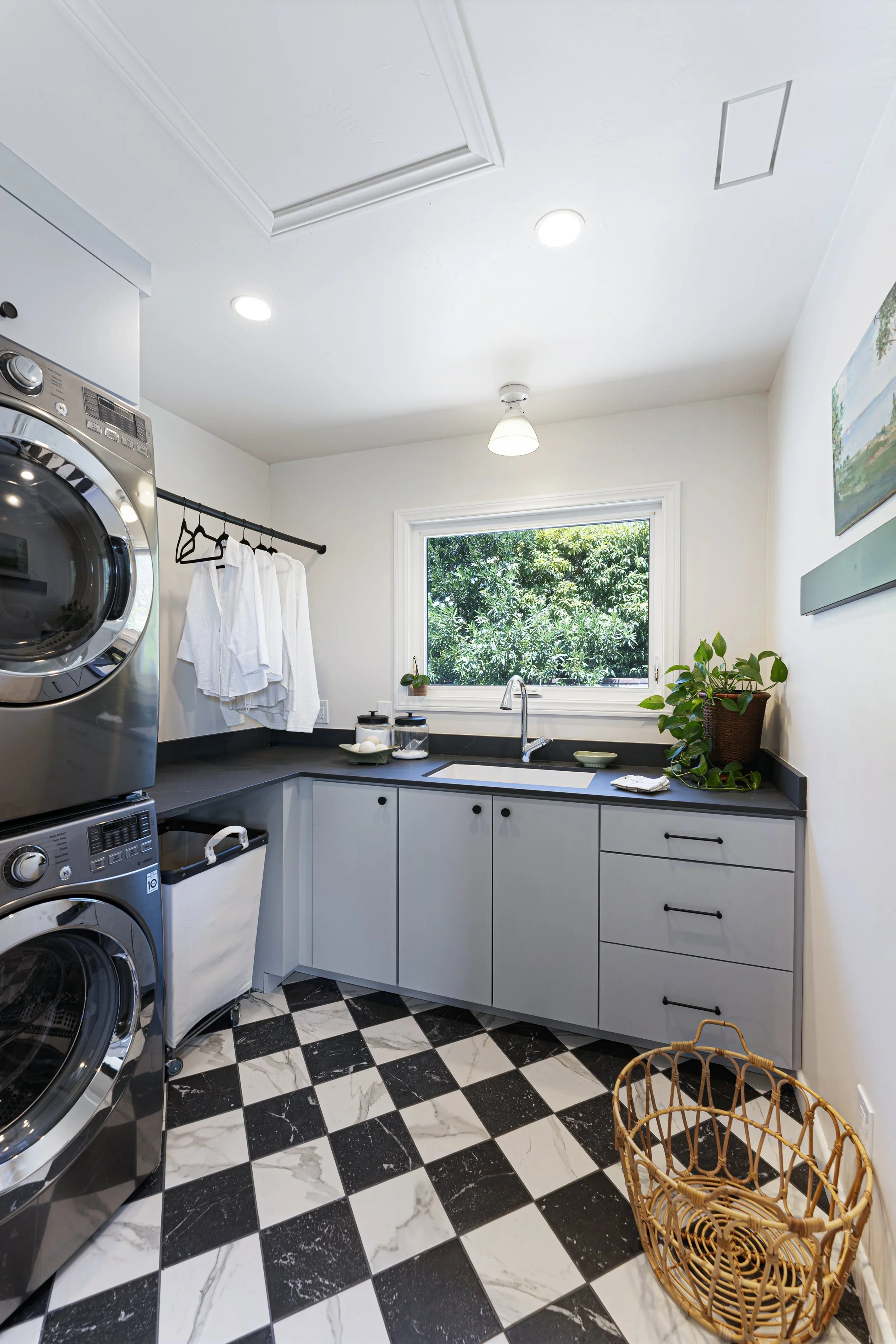Resmar Road kitchen vignette in San Diego, California by Madelene Ross Design Studio