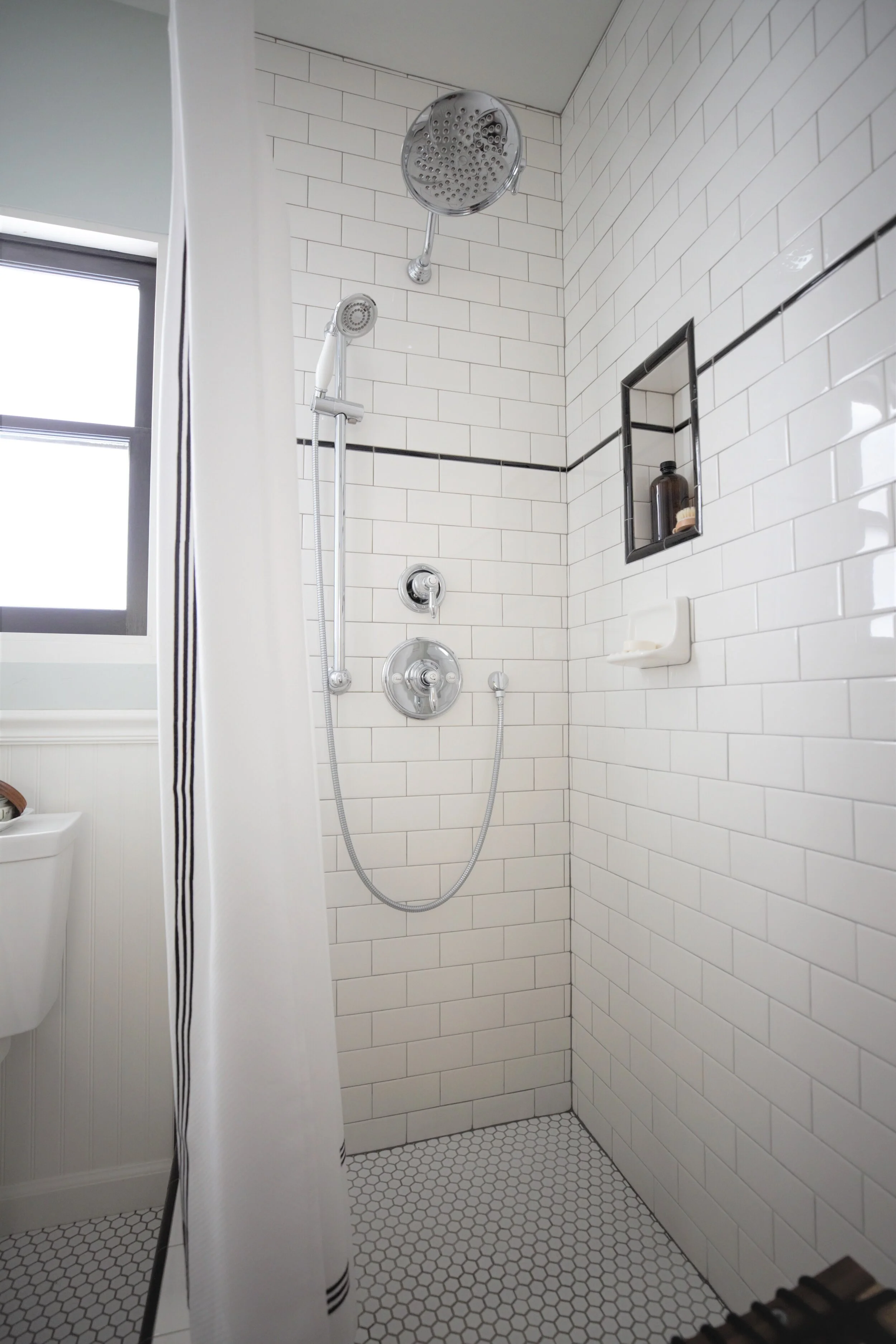 Chula Vista 1929 Storybook bathroom in Chula Vista, California by Madelene Ross Design Studio