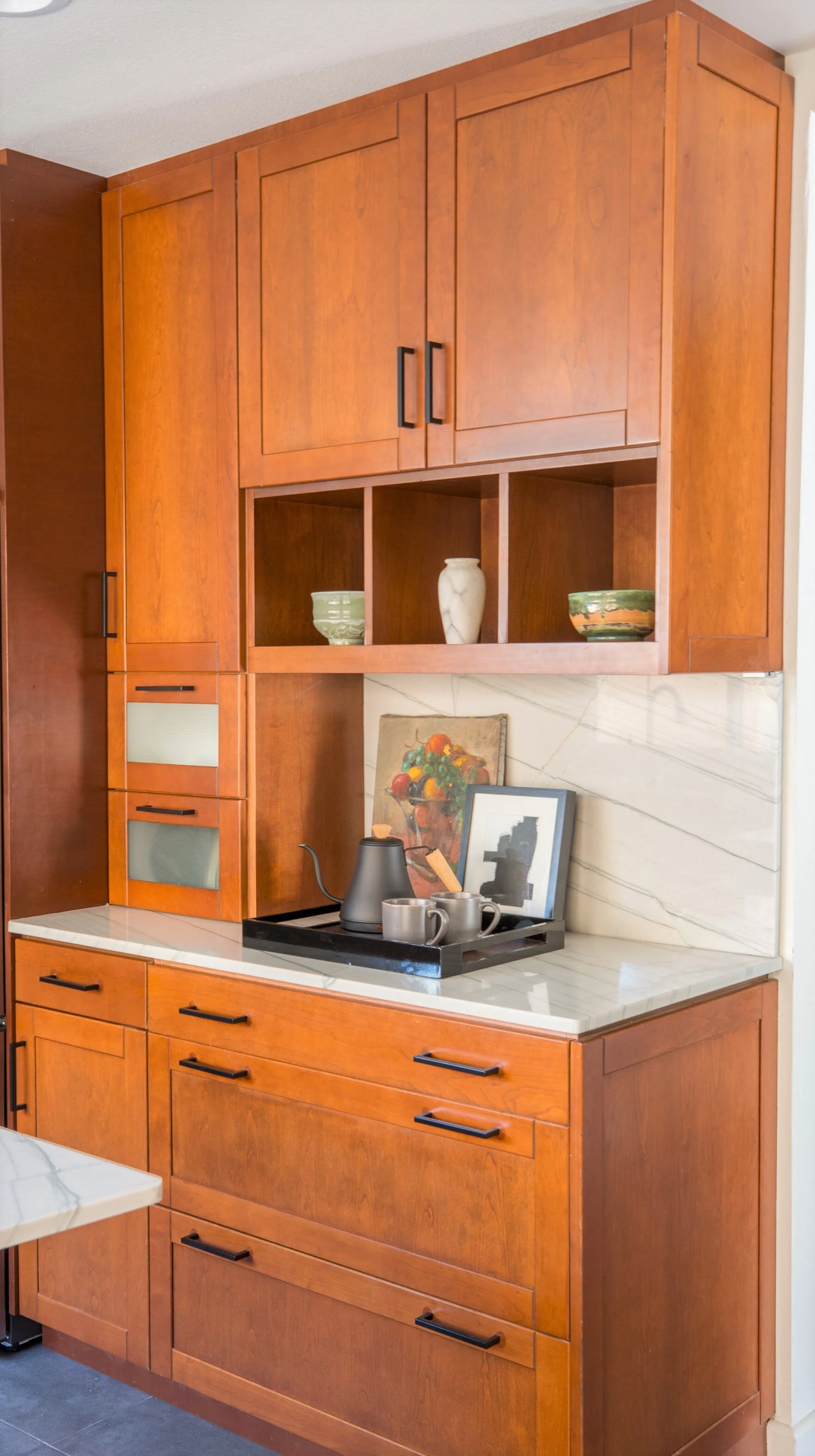 San Diego 1970's Split-level kitchen in San Diego, California by Madelene Ross Design Studio