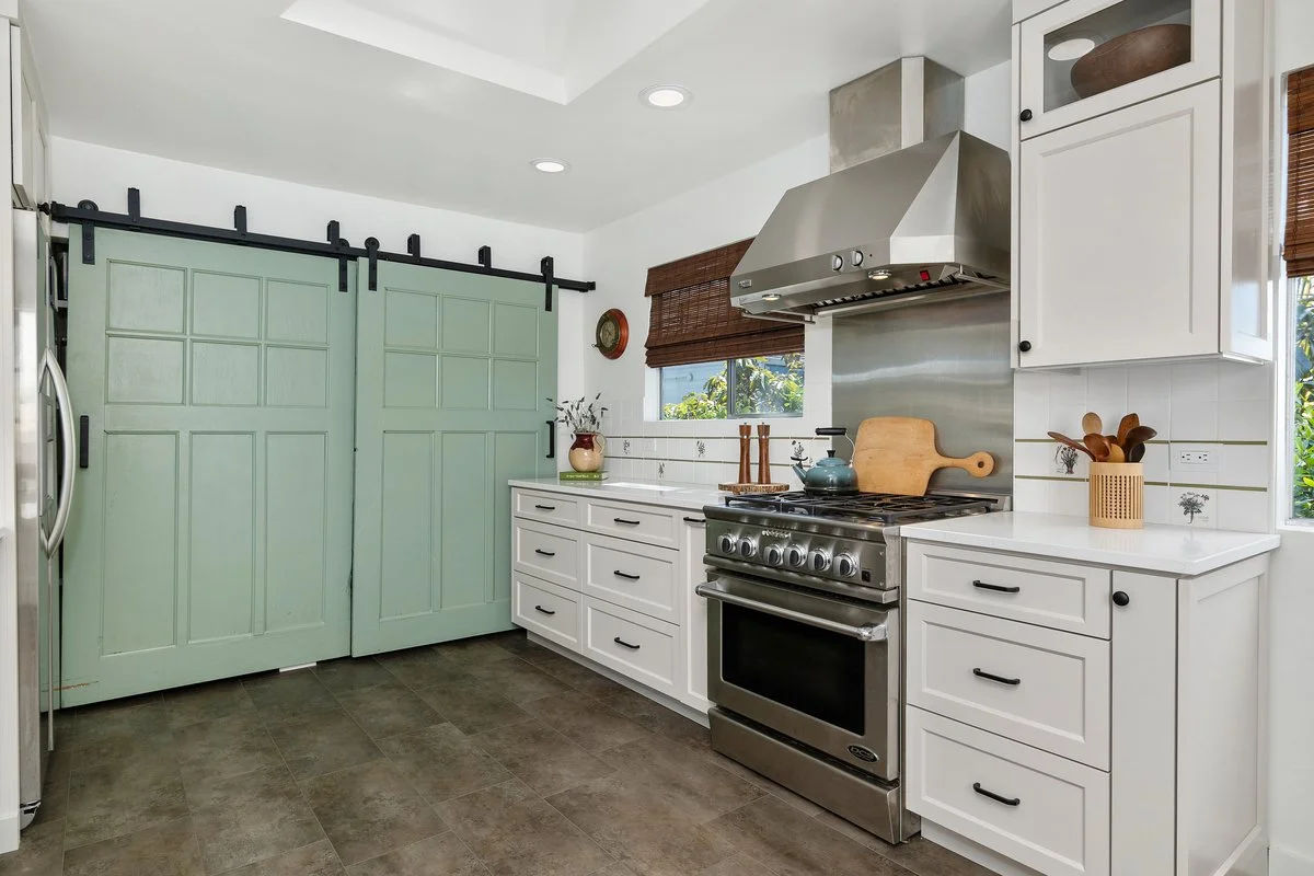 Waverly kitchen detail in La Jolla, California by Madelene Ross Design Studio