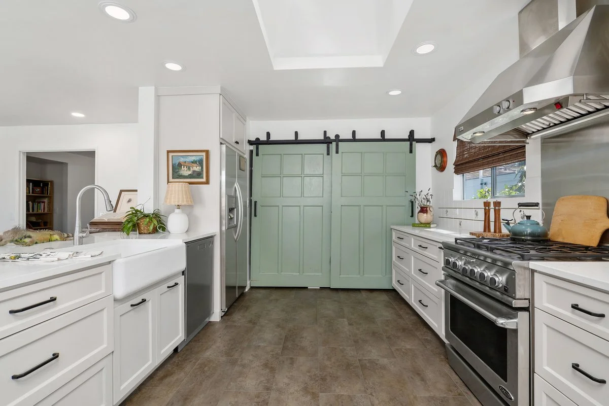 Waverly kitchen detail in La Jolla, California by Madelene Ross Design Studio